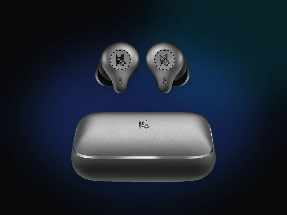 Mifo Gen 4 earbuds and charging case
